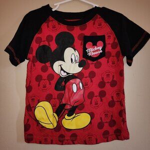 Disney Mickey Mouse Toddler Boys Pocket T-Shirt Sizes 3T